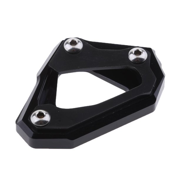 licencia de Extensión de Soporte de Motocicleta de 1 Pieza licencia de Almohada de Ampliación de Almohadilla de Soporte Lateral de Motocicleta para Yotijar Placa de extensión de pata de cabra