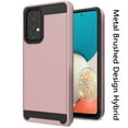 thumbnail image 2 of GSA Slim Brushed Hybrid Case for Samsung Galaxy A53 5G - Rose Gold/Black, 2 of 3
