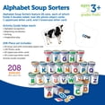 thumbnail image 7 of Learning Resources Alphabet Soup Sorters - Classroom Letters Must Haves, Ages 3+, 7 of 7
