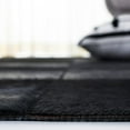 thumbnail image 4 of SAFAVIEH Studio Leather Quentin Bordered Area Rug, Black, 3' x 5', 4 of 8