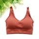 thumbnail image 2 of Sujetadores deportivos para mujer Ropa deportiva elástica y transpirable Ropa interior de fitness para yoga, gimnasio, entrenamiento, fitness (marrón), 2 of 6