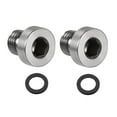 thumbnail image 4 of Uxcell Stainless Steel Inner Hex Head Pipe Plug with Seal Ring 2Pcs M8x1mm, 4 of 5