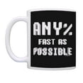 thumbnail image 2 of ThisWear Speedrunner Gamer Any% Fast As Possible Retro Game Controller Coffee Mug Black, 2 of 4