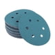 thumbnail image 1 of Ofertas Únicas 50 Pcs Discos de Lijado para Automóviles de Madera con Gancho y Bucle para Trabajos en Madera, Acabado Automotriz 5.91" 7 Agujeros 100 Grano Azul Alúmina de Zirconio, 1 of 1