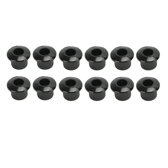 Adaptador de clavija de afinación de guitarra, 12 piezas, afinador de guitarra acústica, buje de conversión de afinador de guitarra, buje de conversión de afinador de guitarra acústica, meticulosamen