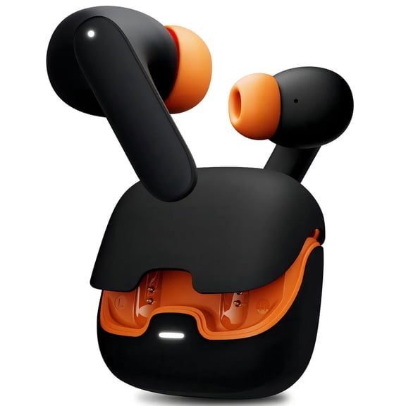 Wireless Earbuds, Wireless Headphones HiFi Stereo Earphones with 4 ENC Noise Canceling Mic, 70Hs Playtime In Ear Earbud Waterproof, Bluetooth 5.3 Sport Earphones for Android iOS Black