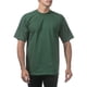 thumbnail image 5 of Pro Club Men's Heavyweight Cotton Short Sleeve Crew Neck T-Shirt,Forest Green,2XL - Tall, 5 of 5