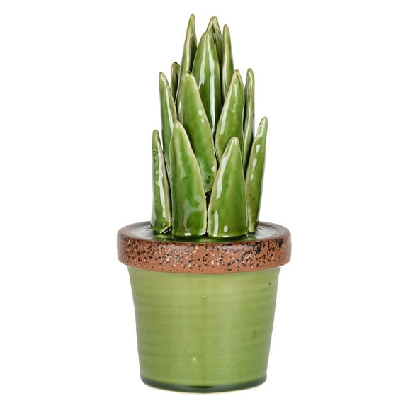 A and B Home 11 in. Ceramic Plant Sculpture