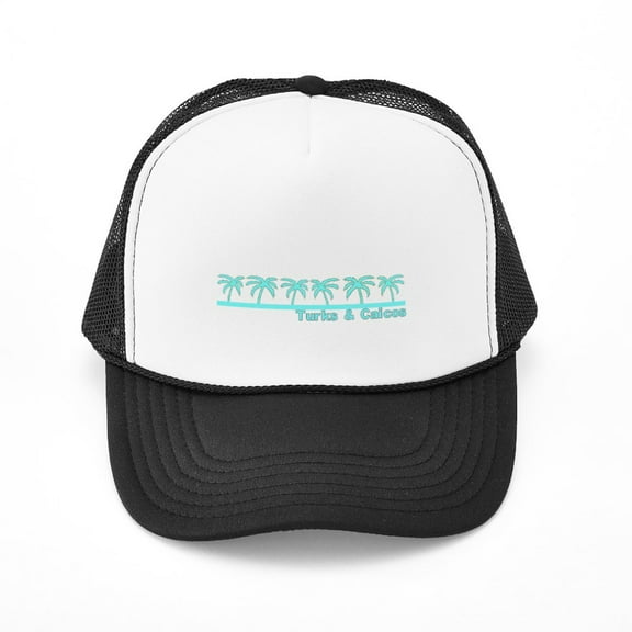 CafePress - Turks & Caicos - Adjustable Unisex Printed Trucker Hat with Mesh Back