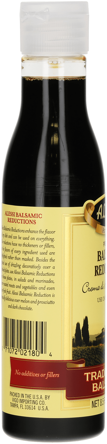 (2 pack) Alessi Premium Balsamic Vinegar Reduction, Traditional Balsamic, 8.5 fl oz