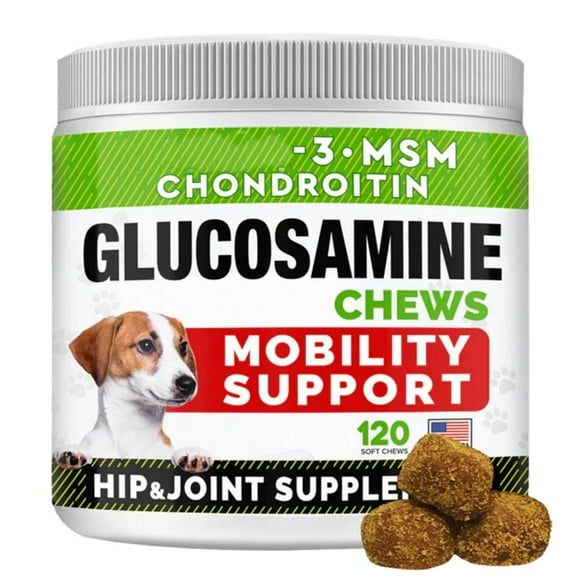 Dog Glucosamine Snacks Dog Food Soft Chewable Tablets