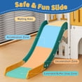 thumbnail image 3 of Vipuse 9 in 1 Toddler Slide Playset for Kids Indoor/Outdoor for Toddlers Age 1+, Yellow & Green, 3 of 12
