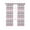 Pink, variant on Pink Grey Stripe Blackout Curtains, Light Blocking Print Window Curtains, Minimalist Farmhouse Striped Thermal Insulated Window Drapes for Living Room Kitchen Cafe 2 Panels, 104"W x 63"L