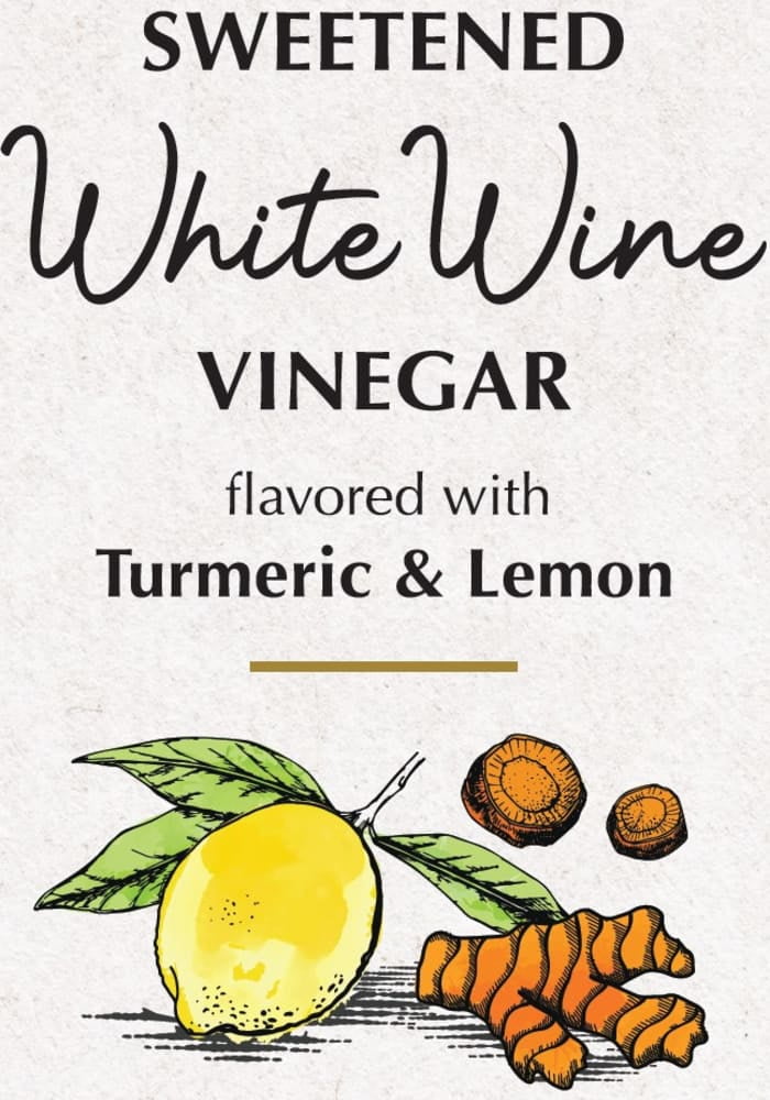 Terra Verde Sweetened White Wine Vinegar w/Turmeric & Lemon 8.45floz
