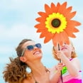 thumbnail image 2 of Sunflower 𝐋awn 𝐏inwheels Wind 𝐒pinners Large Windmill 𝐏inwheel for Garden,Yard, Party Outdoor Decor (Sunflower Pinwheels), 2 of 6
