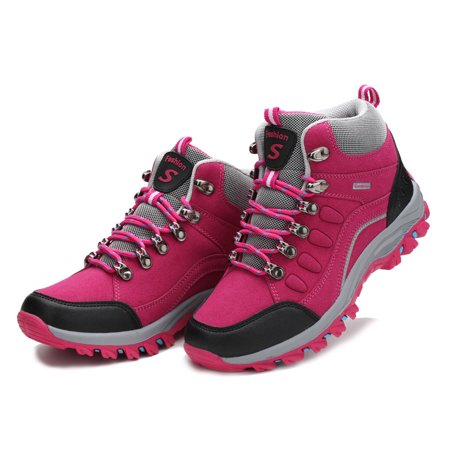

Women s Outdoor Hiking Shoes High Top Lace Up Sneakers Women s Footwear