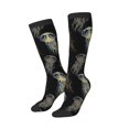 thumbnail image 2 of Fotbe Jellyfish print Women's Men's Novelty Crew Socks Cotton Socks Knee High Socks for Walking,Running,Nurses,Pregnancy, 2 of 9