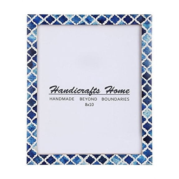 Handicrafts Home 8x10 Picture Photo Frame Decorative Modern Wall Décor Gift Frames for Home Blue