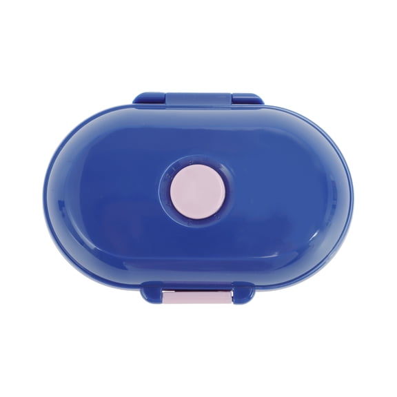 Unique Bargains 1 Pc Pill Case 7 Grid Pill Box Blue