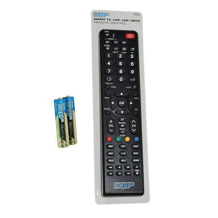 HQRP Remote Control for Panasonic TH-37PR11UK, TH-37PR9U, TH-37PWD7UY, TH-37PWD8UK, TH-37PX25U-P, TH-37PX50U LCD LED HD TV Smart 1080p 3D Ultra 4K Plasma + HQRP