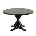thumbnail image 5 of Carolina Classics Eila X Base Dining Table in Antique Black, 5 of 5