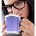 thumbnail image 2 of 3drose, Geometric Abstract Line Pattern Background - Gradient Vector Design, 11oz Two-tone Black Mug, 2 of 6