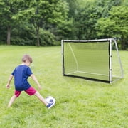 Ktaxon 3 in 1 Soccer Goal with Football, Target Training Net, Rebound Net, 6' x 4' Protable Football Net Outdoor