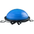 Balance Exercise Ball 20 Inch Diameter with Resistance Bands and Pump Gym Equipment for Strength