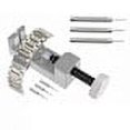 thumbnail image 2 of Incluye punzones para realizar ajustes precisos. Kit de herramientas para quitar eslabones de correas de reloj de metal, 7,6 x 3,1 x 2,5 cm, color plateado, 2 of 4