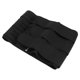 thumbnail image 3 of Faja abdominal de fibra de poliuretano elástica transpirable que absorbe el sudor corsé moldeador para ejercicios de posparto reafirmante abdominal deportivo 3XL 84‑88cm / 33,1‑34,6in Cremallera Negro, 3 of 14