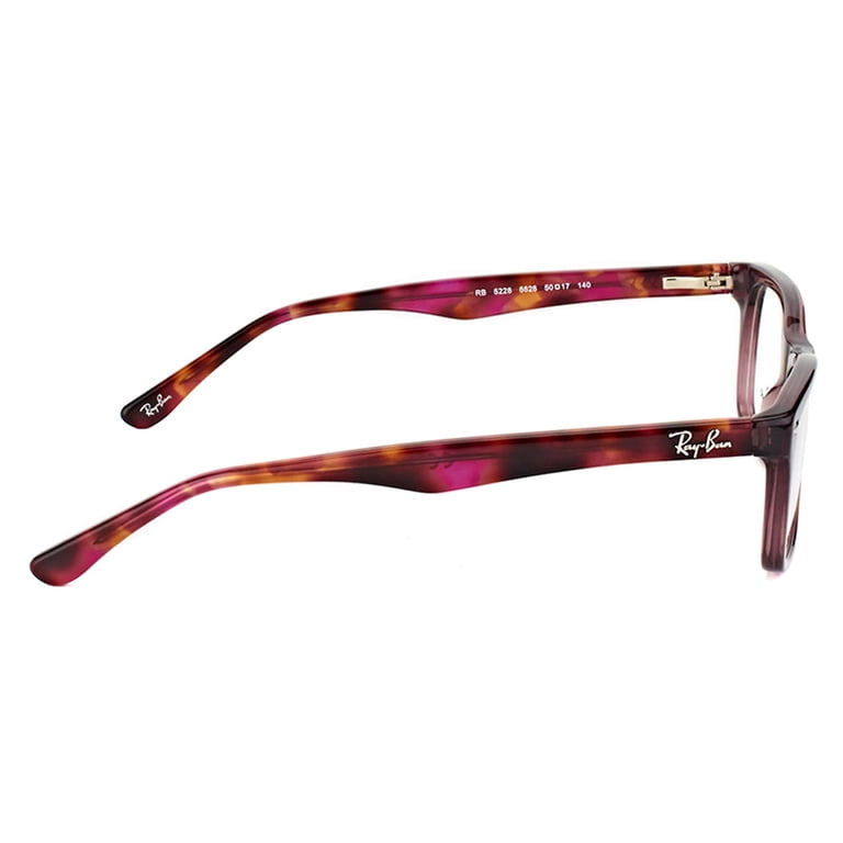 Ray-Ban eyeglasses RX5228 (5628) opal brown with demo lenses, 50mm