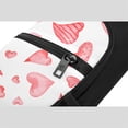 thumbnail image 5 of Xecao's Pink Hearts Print Sling Bag: A Versatile Chest, Shoulder, and Crossbody Backpack for Casual Days Out, Perfect for Both Men and Women, 5 of 6