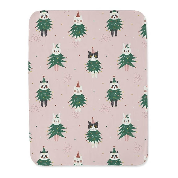 Christmas Tree Animals Blanket  -Image by Shutterstock,