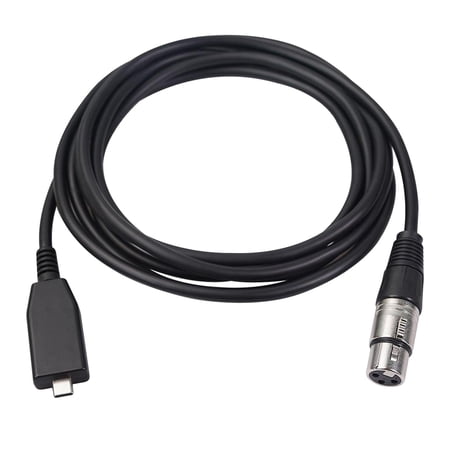 2/3m XLR Microphone Cable Balanced Male to Female 3 Pin Mic Cord for Powered Speakers Audio Interface Cable Microphone 2m