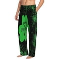 thumbnail image 6 of Hirioo St Patrick's day for Men's PJ Pajama Pants Sleep Pants Men's Home Trousers with Pockets,S-3XL-Small, 6 of 6