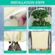 thumbnail image 3 of 1PCS 240x200cm Plant Protective Covers, Plant Protection Bag with Zipper and Drawstring Protection, 3 of 4