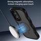 thumbnail image 5 of For Samsung Galaxy S25 S24 Case Compatible with MagSafe TPU + PC Phone Back Cover Skin Touch Wave Sh, 5 of 5