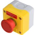 thumbnail image 5 of SP-A001 IP65 waterproof emergency switch button ABS red emergency stop push button switch station, 5 of 5