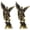 Antique bronze, variant on Christian Saint Michael FigurineThe Archangel Defeating Satan Guardian Statues Zinc Alloy Ctafts For Home Room Tabletop Desktop