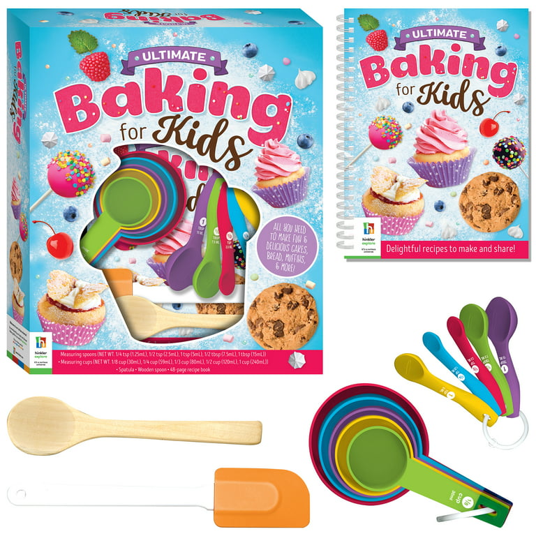 Breakfast Cooking Set - 6 Pc Kit Includes Real Cooking Tools for Kids and  Recipes - Includes Spatula, Mixing Bowl, Juicer - Homemade Cooking Birthday