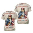 thumbnail image 3 of Republican Collie Making Woof Count Election 2024 All Over Print 3D Shirt Unisex Merch Collie Dog Lover Gifts Idea - 01002, 3 of 6