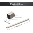 thumbnail image 2 of HUGFEGWE HSS Lathe Tool Bit 10mm x 10mm x 200mm Square Lathe Turning Tool Blanks High Speed Steel Rectangular Fly Cutter Mill Blank 1pcs CJB91-23170, 2 of 7