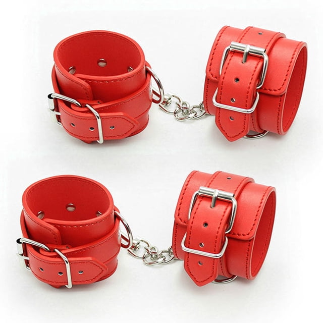 Correas de tobillo de cuero perfectas para hacer ejercicio, fitness, glúteos y piernas, yoga en casa para hombres y mujeres Adepaton CPB-DE-SSW598-2