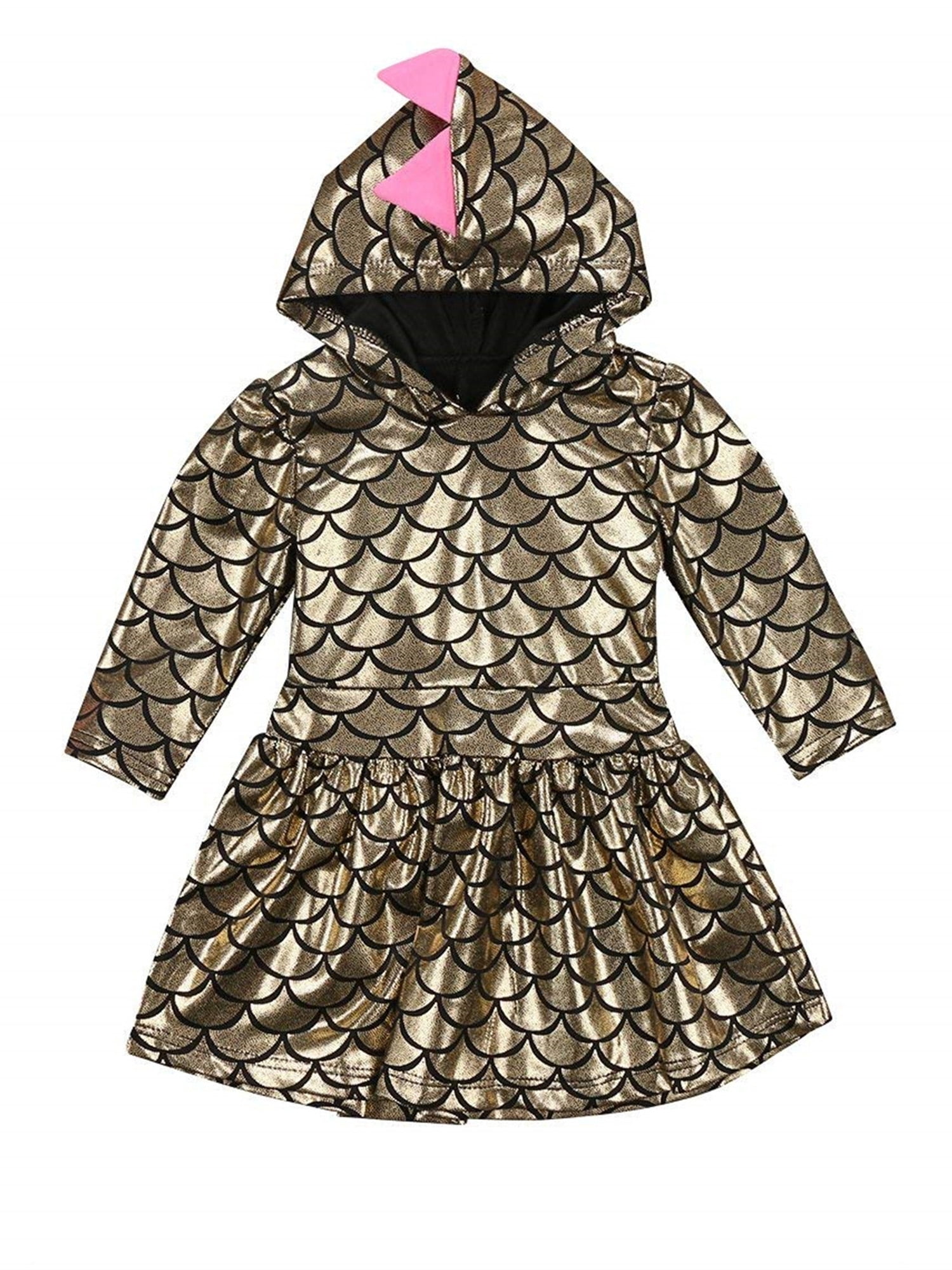 Bmnmsl Newborn Baby Kid Girls Dinosaur Party Princess Dresses Outfits