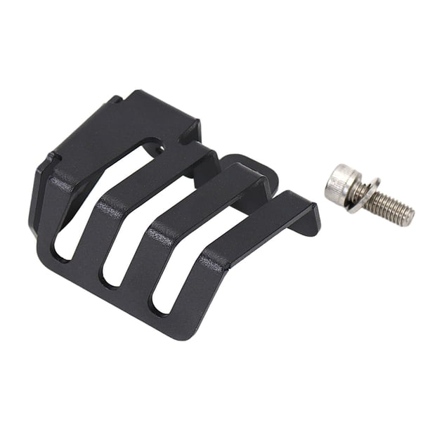 Protector de depósito de líquido de frenos trasero para motocicleta. Compatible con Pan. Negro