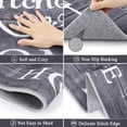 thumbnail image 4 of Boho Kitchen Rug Sets 3 Pieces, Washable Kitchen Mats for Floor, Non Slip Soft Kitchen Area Rug Floor Mat for Kitchen, Laundry Room and Hallway (Grey, 20''''x32''''+20''''x47''''+20''''x59''''), 4 of 6