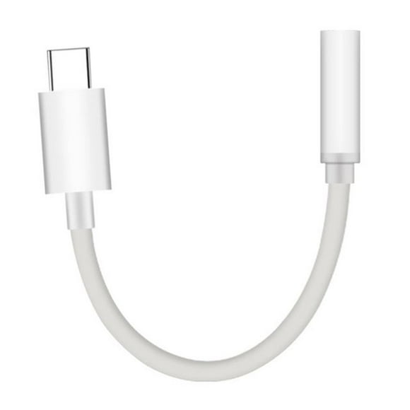 Type-C to 3.5mm Audio Jack Headphones Cable Sync Charging Cable Type-C to Jack Aux Earphone Adapter