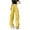 Yellow, variant on Manxivoo Cargo Pants for Women High Waisted Women Fashion Streetwear Pockets Wide Leg High Waist Straight Trousers Overalls Cargo Pants Dickies Pants Pink L