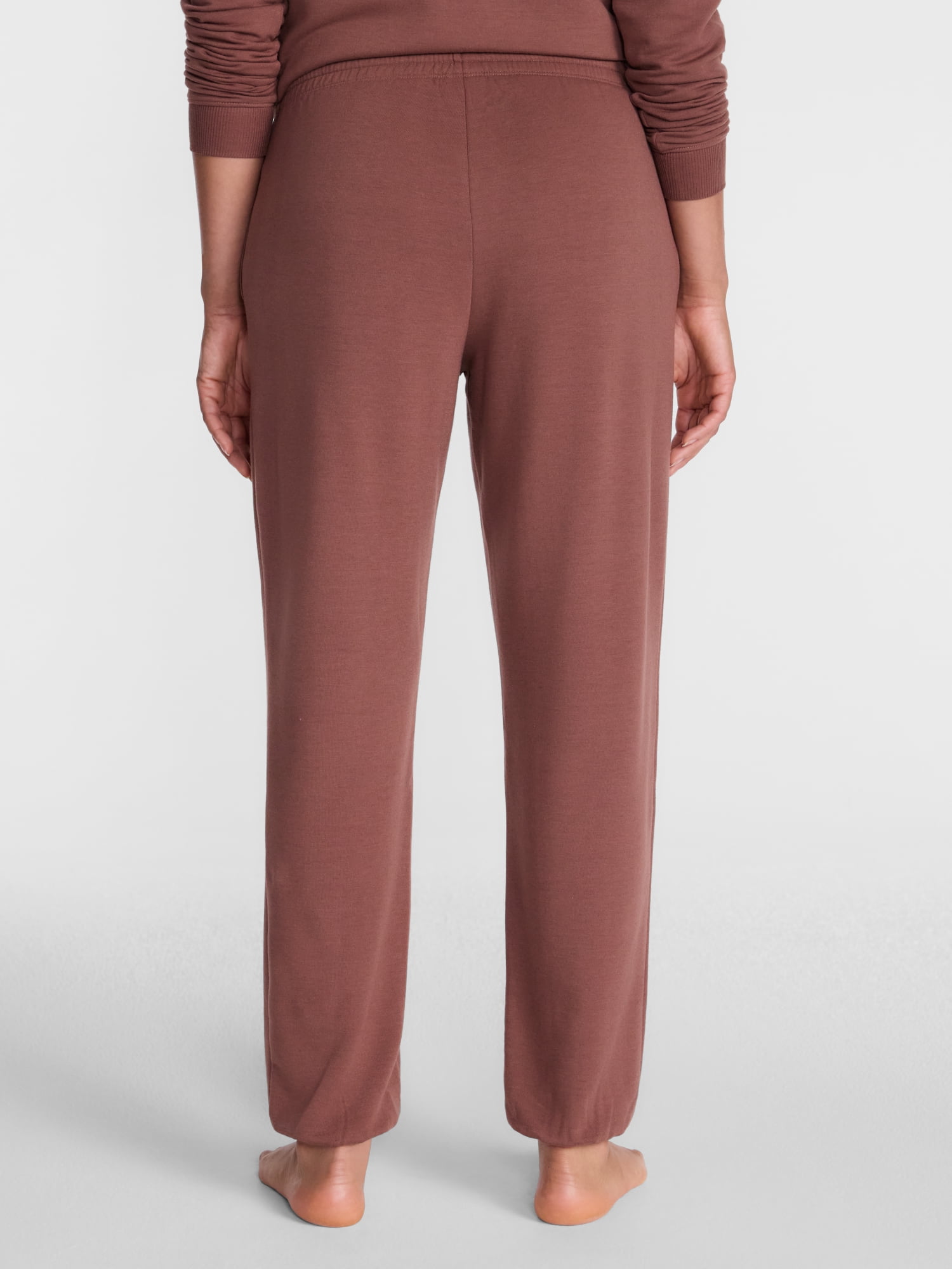 Joyspun Women's Fleece Sleep Pull On Jogger, Sizes XS to 3X