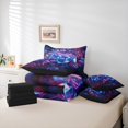 thumbnail image 6 of Manfei Boys Gaming Twin Bedding Sets 7pcs, Teen Gamer Game Console Bedding Comforter Set, Futuristic Cubes Sheet Sets, Lightweight Room Decor, 6 of 8